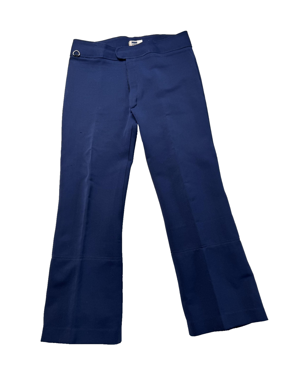 Vintage Levis Pants Womens 34R Flare D-Ring Tab Pocket Made USA 70s 80s